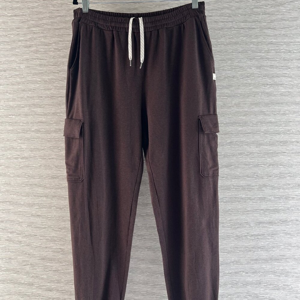 Vouri Boyfriend Cargo Joggers - Mahogany/Brown